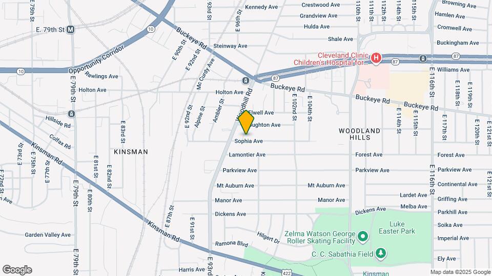 9607 Sophia Ave Map and Location Details