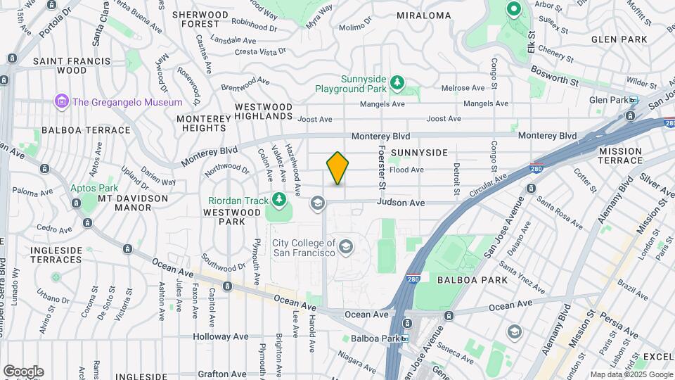 425 Staples Ave Map and Location Details