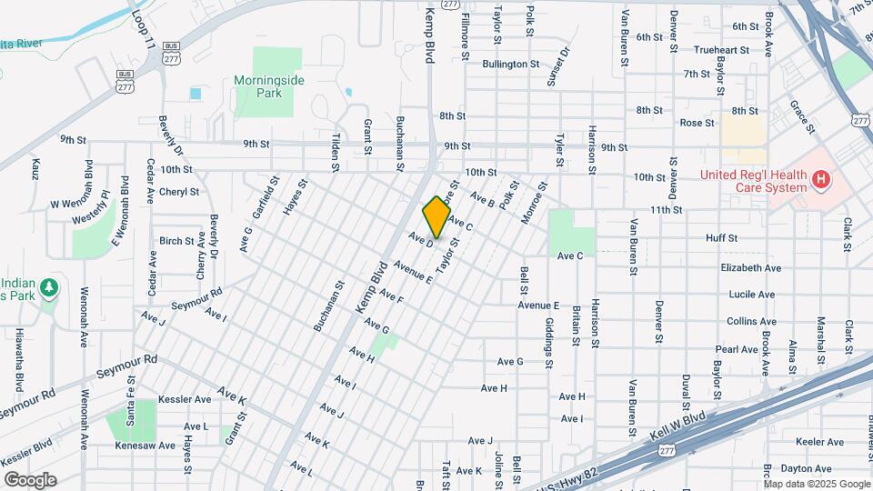 2406 Ave D Mapa y Detalles de la Ubicación