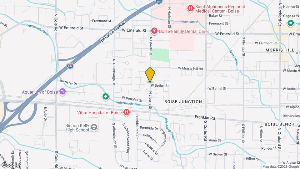 207 N Liberty St Map and Location Details