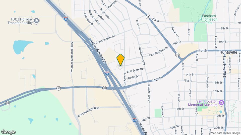 The Oaks Apartments Map and Location Details