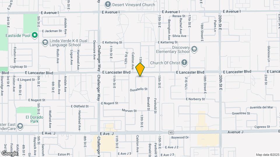 44745 Christie Ave Map and Location Details