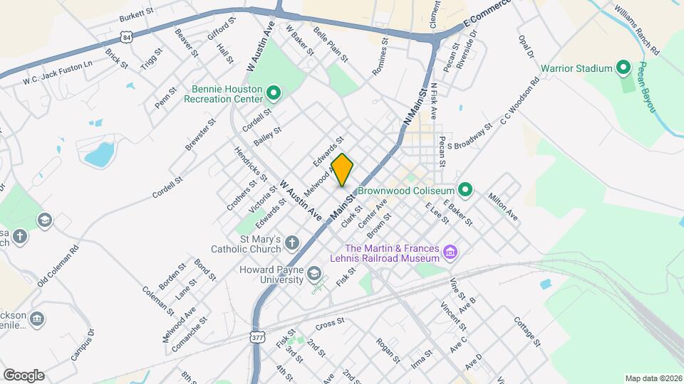 307 W Adams St Map and Location Details