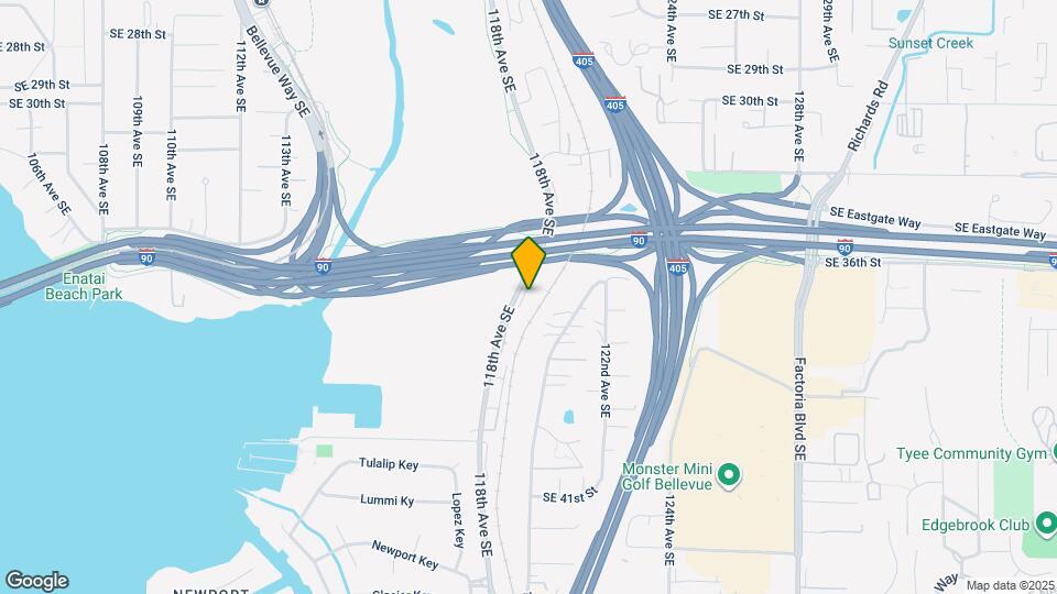 3520 Lake Washington Blvd SE Map and Location Details