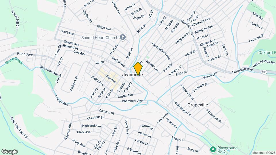 36 Gaskill Ave-Unit -2 Map and Location Details