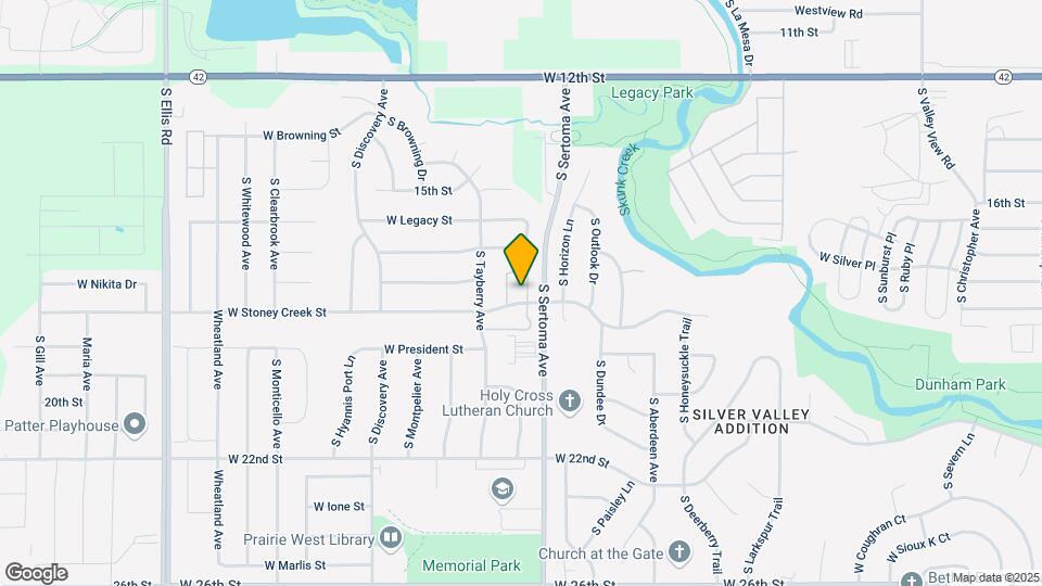 Stoney Creek Townhomes Map and Location Details