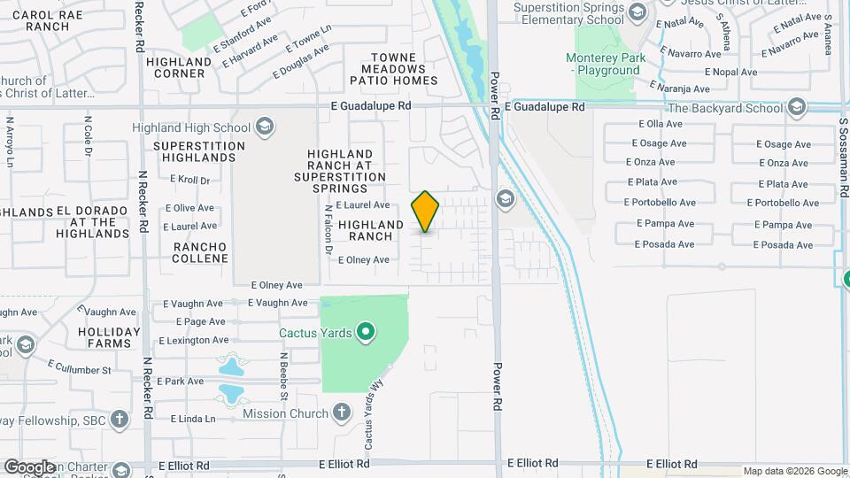 501 N Citrus Ln Mapa y Detalles de la Ubicación