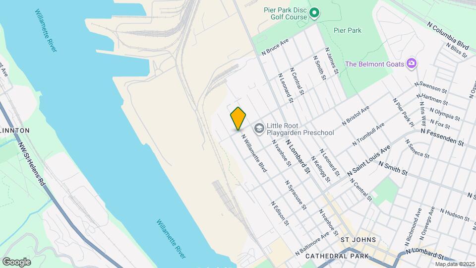 9848-9850-9850 N Willamette Blvd Map and Location Details