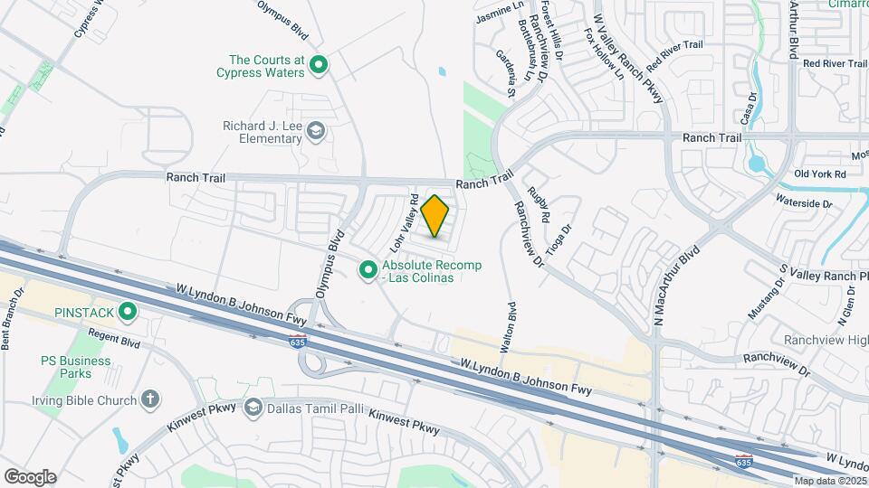 1924 Lantana Ln Map and Location Details