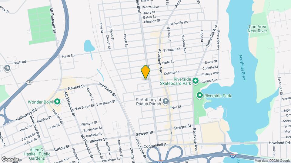 263 Phillips Ave Map and Location Details