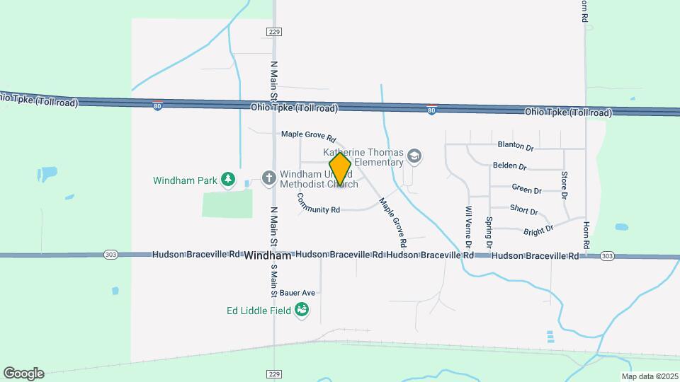 9584 Green Meadow Rd Map and Location Details