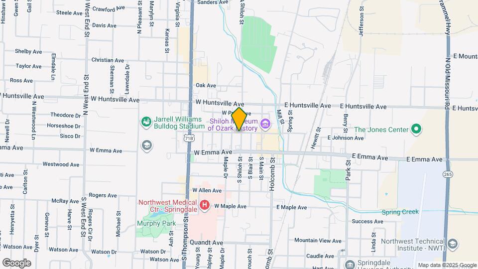 409 W Johnson Ave Map and Location Details