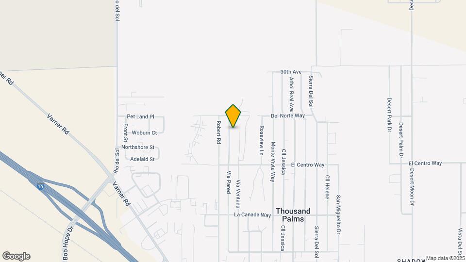 30648 Vía Pared Map and Location Details