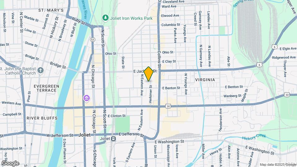 307 Herkimer St Map and Location Details