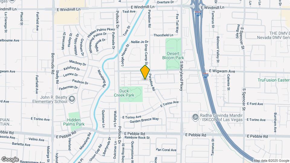 971 Whispering Grove Ave Map and Location Details