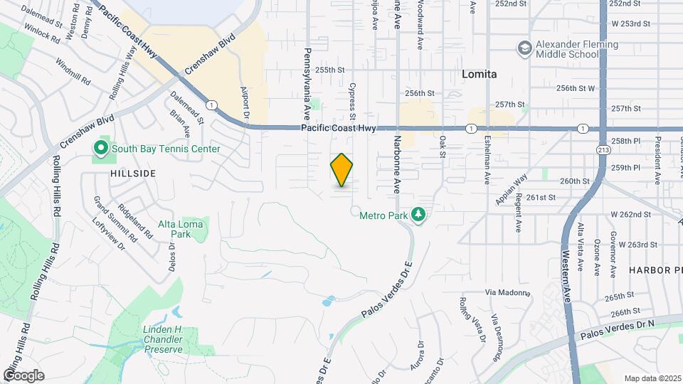 26025 Cypress St, Unit 2 Map and Location Details