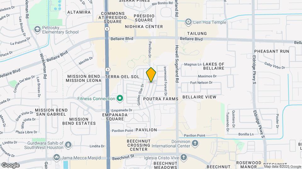 7215 Pavilion Dr Map and Location Details