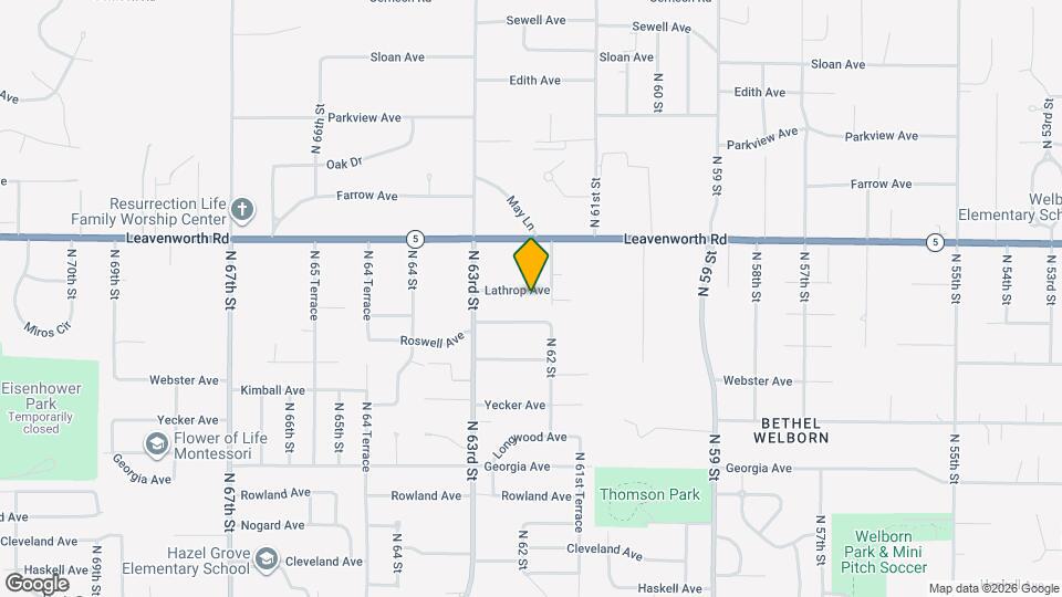6215 Lathrop Ave Mapa y Detalles de la Ubicación