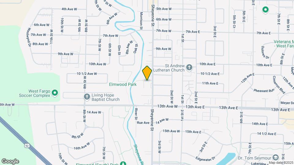 Sheyenne Square Townhomes Map and Location Details