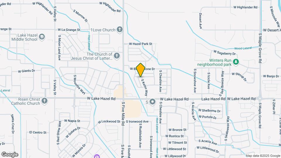 6007 S Kelso Way Map and Location Details