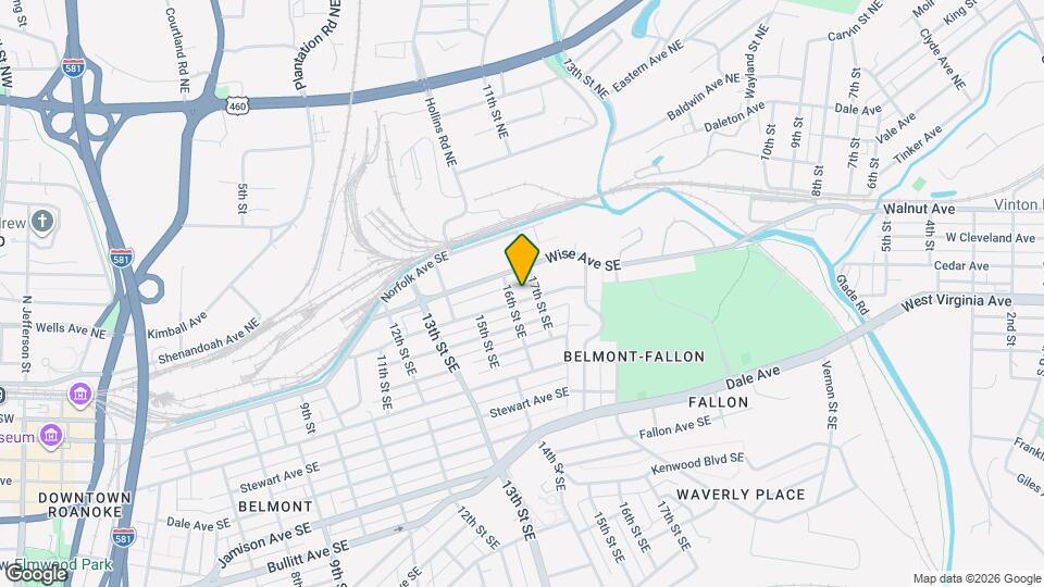 1612 Campbell Ave SE Map and Location Details