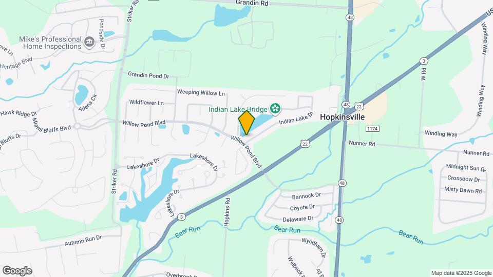 604 Indian Lake Dr Map and Location Details