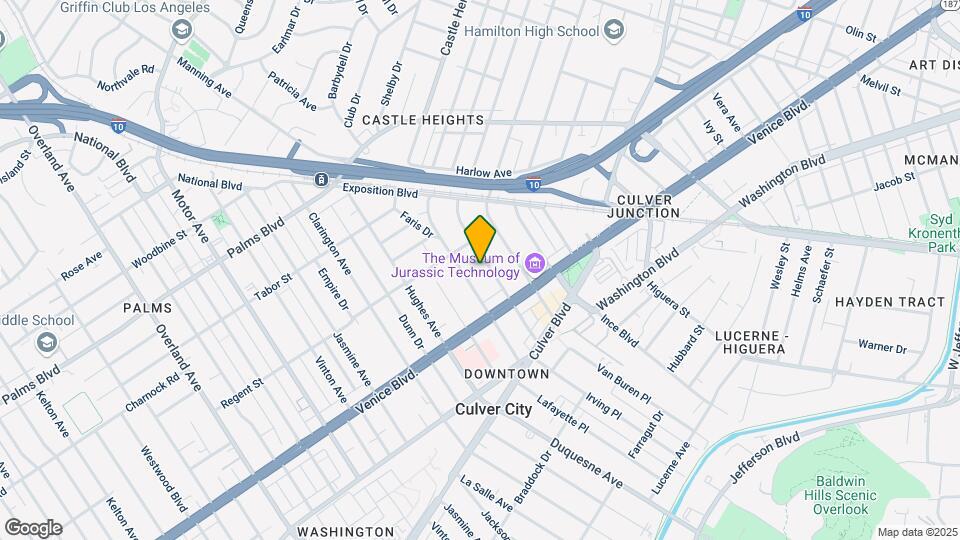 3735 Cardiff Ave Map and Location Details