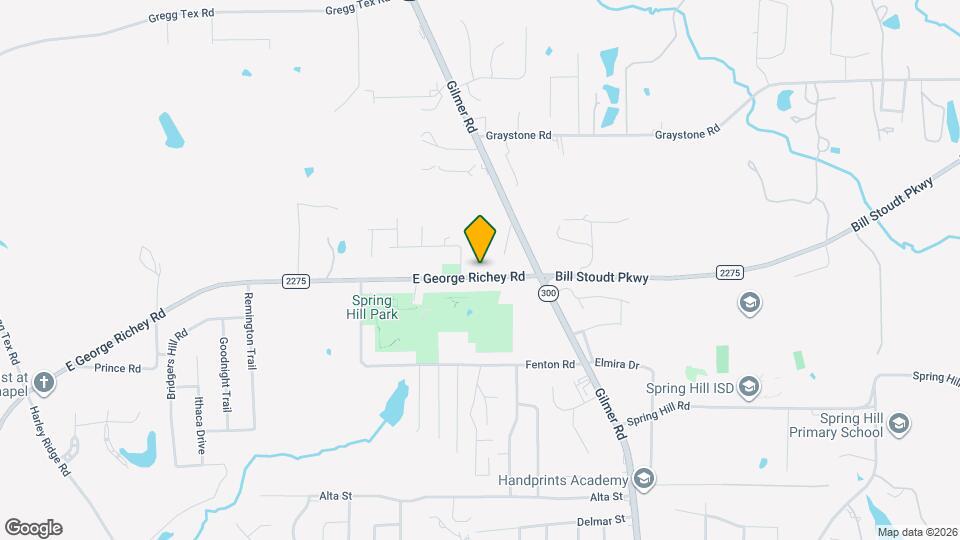 2605 East George Richey Road Map and Location Details