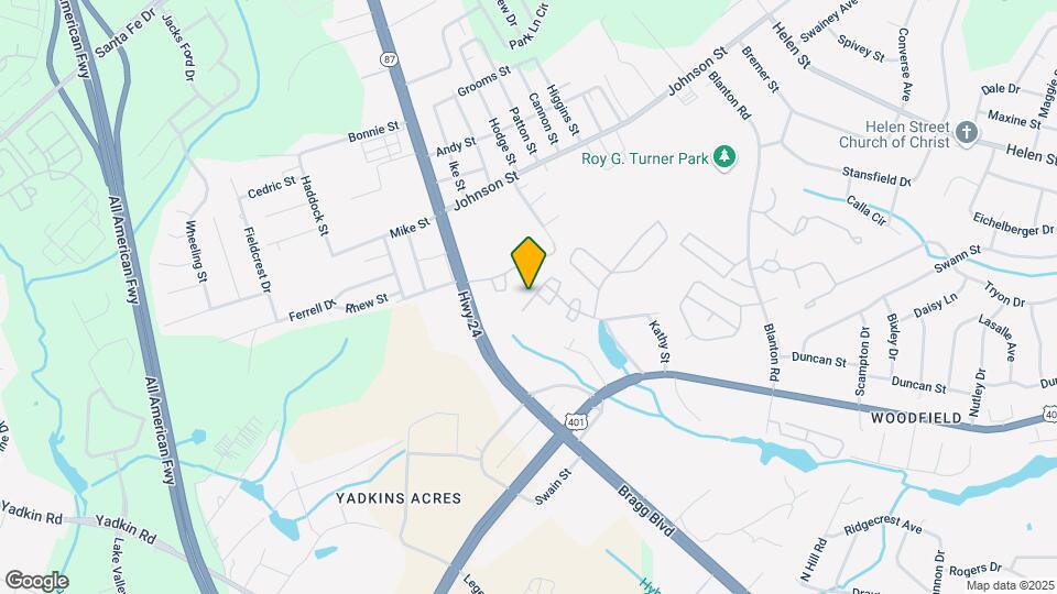 1336 N Forest Dr Map and Location Details