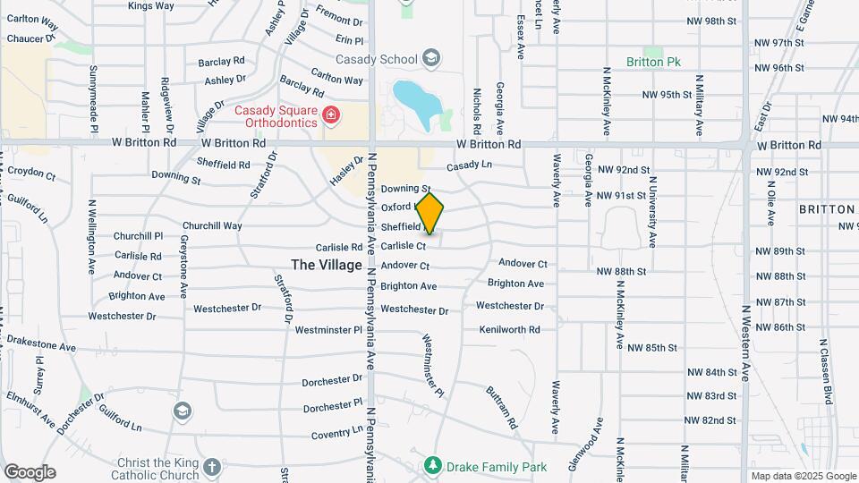 1605 Carlisle Ct Map and Location Details