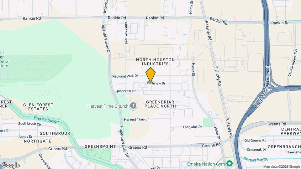 17919 Greenbriar Park Map and Location Details