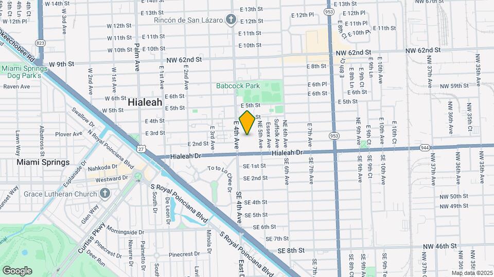 The Upland at Hialeah Map and Location Details