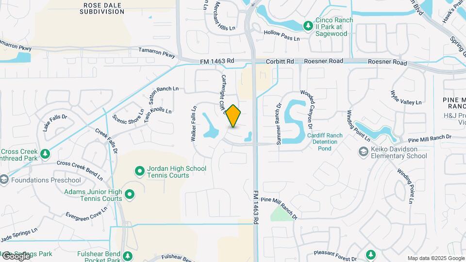 27610 Huggins Crest Ct Mapa y Detalles de la Ubicación