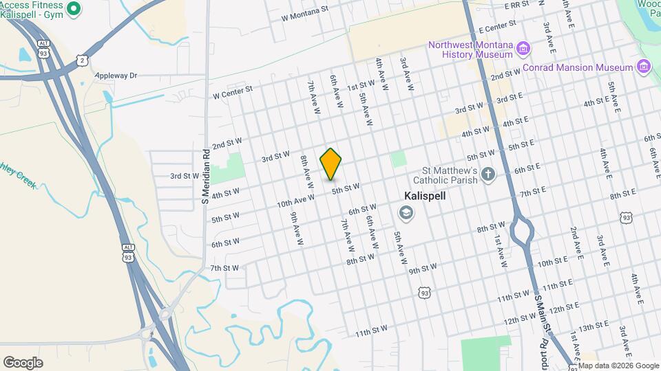 436 7th Ave W Map and Location Details