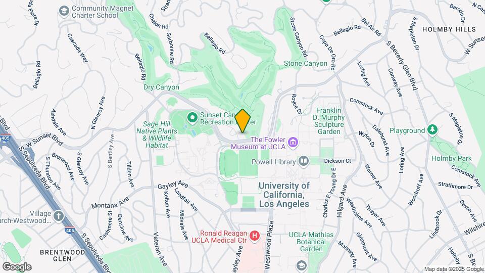 10711 W Sunset Blvd Map and Location Details