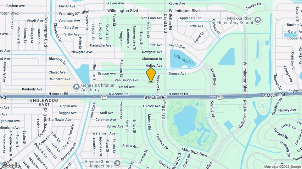 12208 Tetzel Ave Map and Location Details
