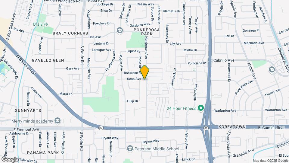919-921 Henderson Ave Mapa y Detalles de la Ubicación