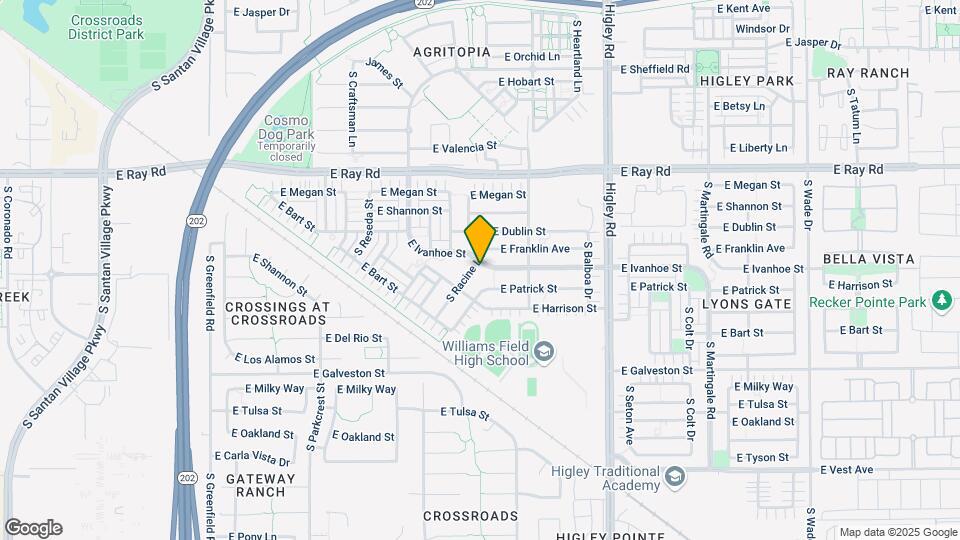 1795 S Racine Ln Map and Location Details