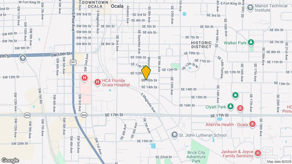 730 SE 13th St Map and Location Details