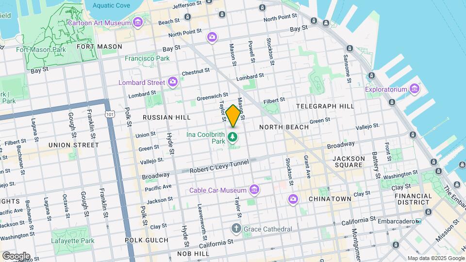 866 Green St Map and Location Details