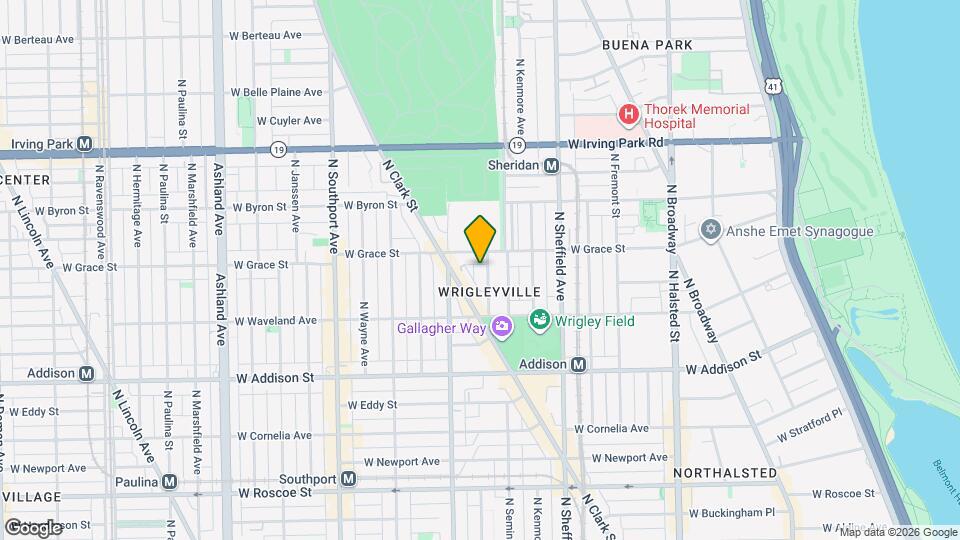 3752 N Clifton Ave Map and Location Details