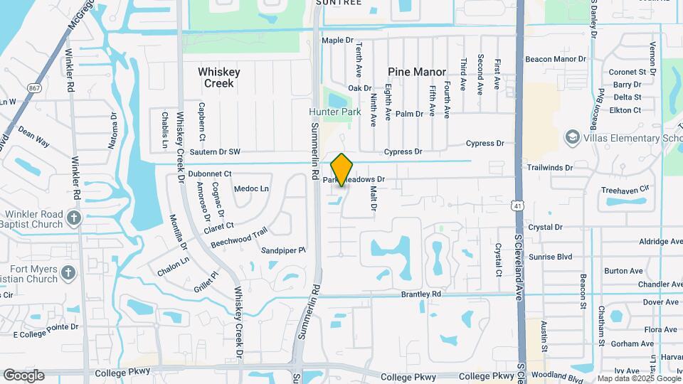 1570 Park Meadows Dr Map and Location Details