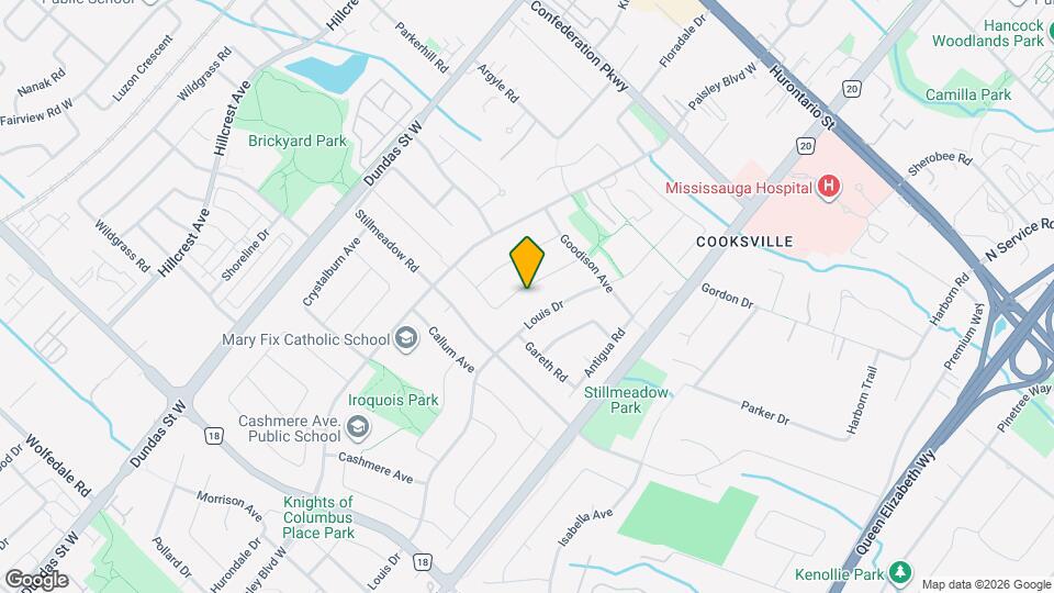 2400 Whaley Dr Map and Location Details