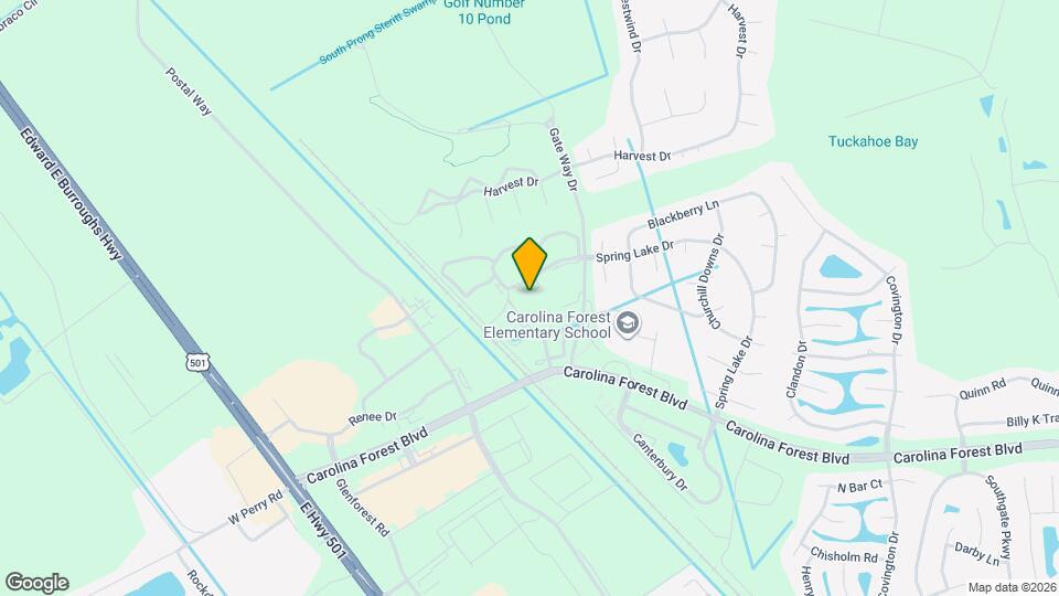 125 Ashley Park Dr, Unit G Mapa y Detalles de la Ubicación