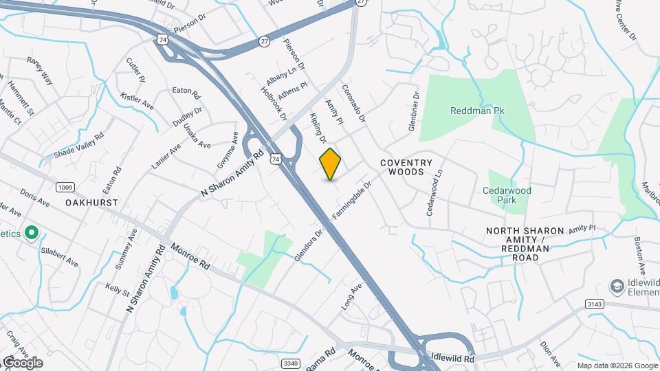 4832 Holbrook Dr Map and Location Details