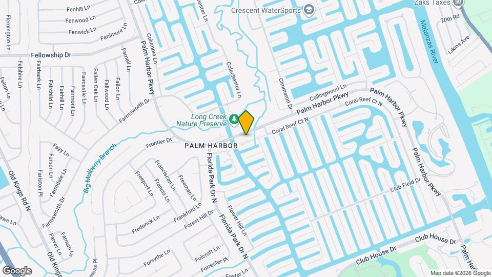 244 Coral Reef Ct N Map and Location Details