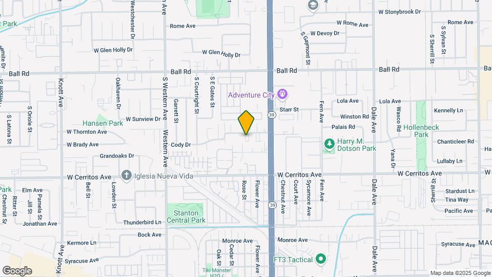 7862 2nd St Map and Location Details