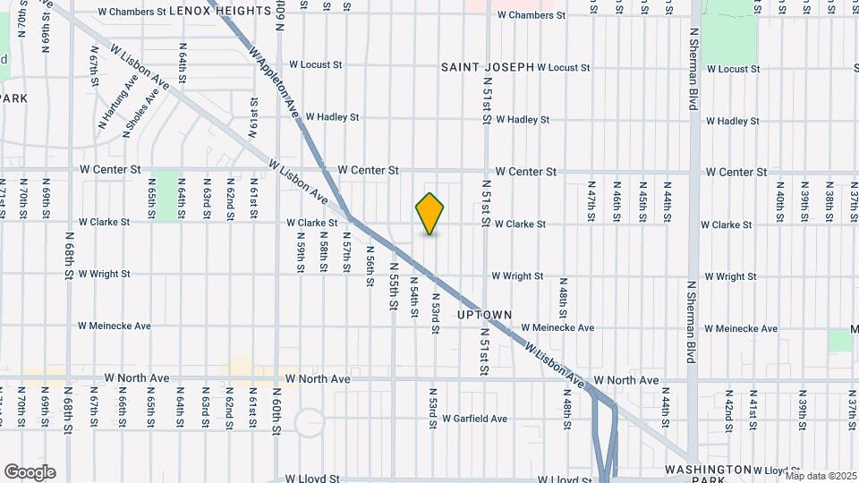 2557 N 53rd St Map and Location Details