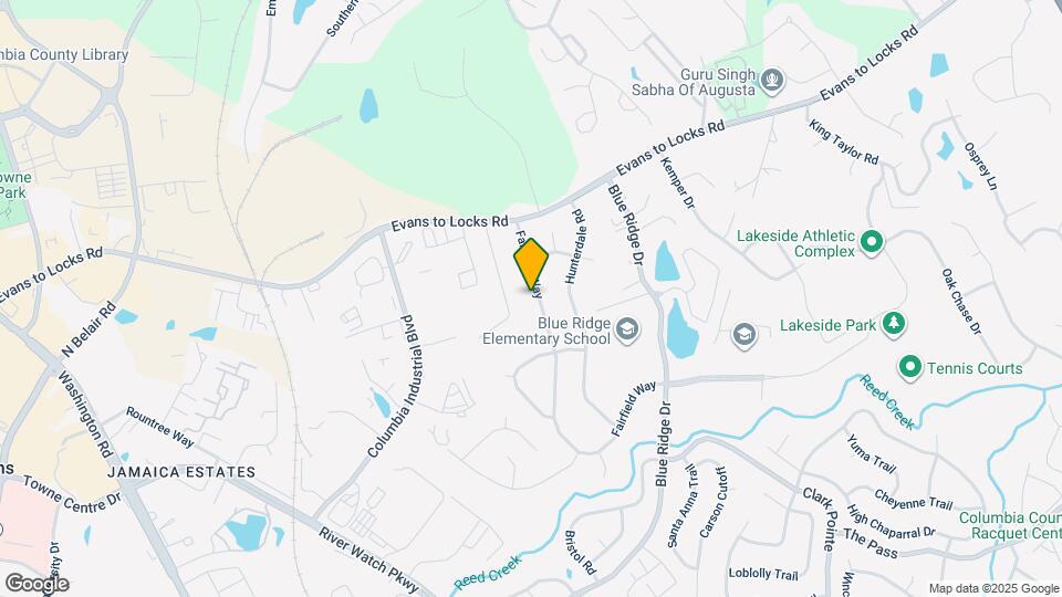 560 Fairfield Way Map and Location Details