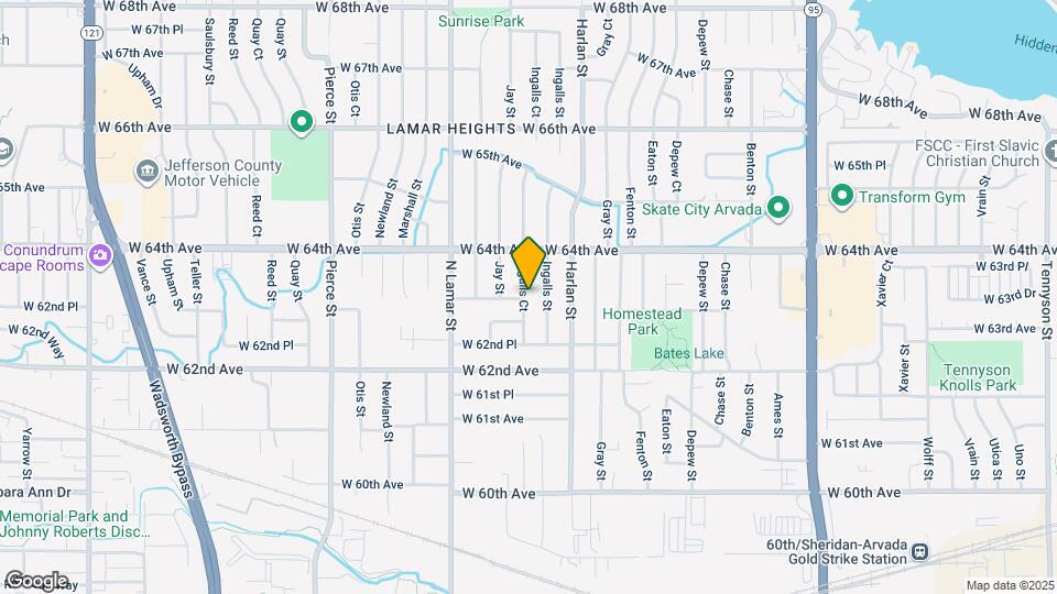 6306 Ingalls Ct Map and Location Details